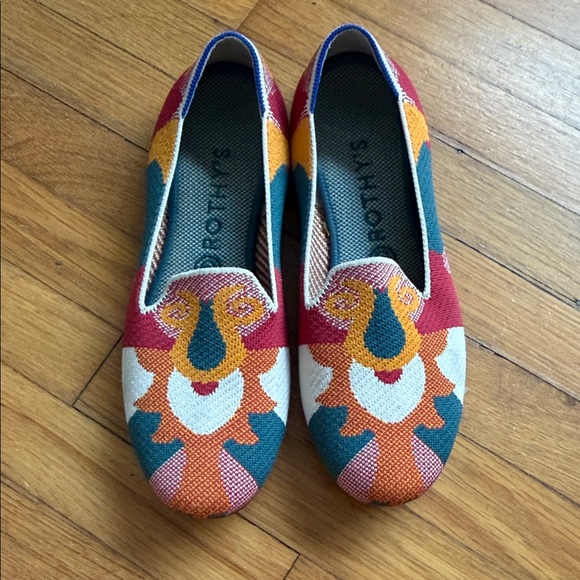 Rothy's Multicolor Patterned Flats - Picture 1 of 3
